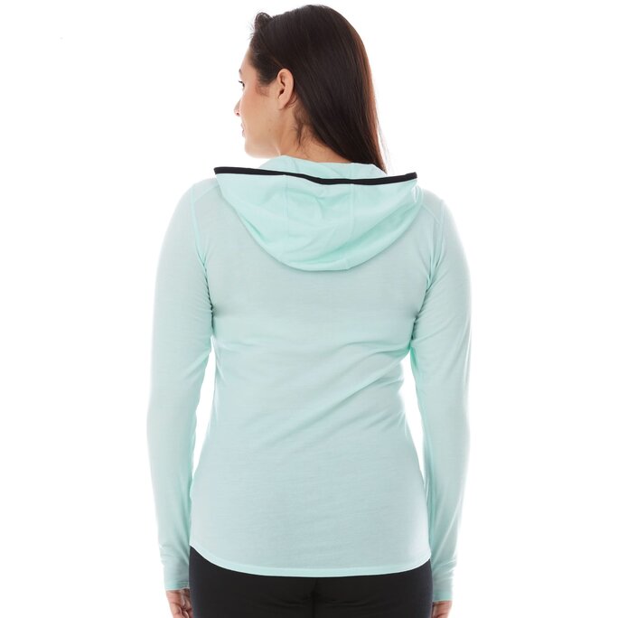 Minus33 - Women's 1/4 Zip Merino Sun Hoodie - Microweight