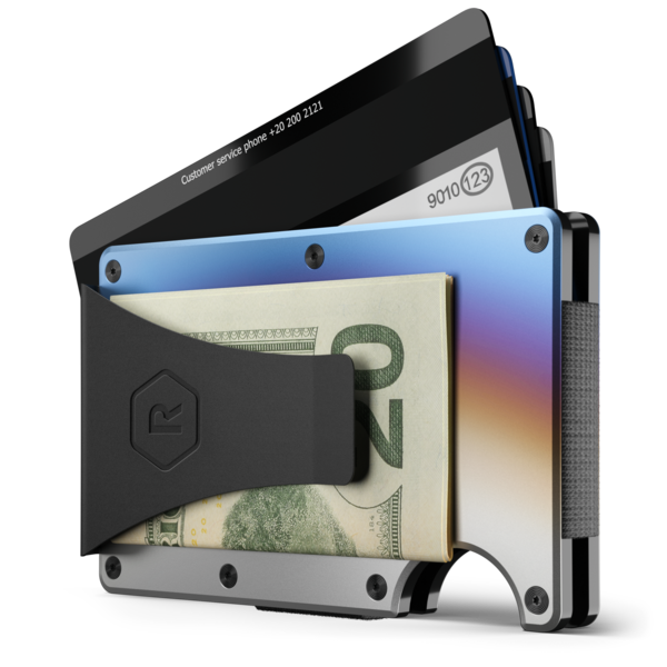 The Ridge - Ridge Wallet 2.0 - Burnt Titanium - Military & Gov't