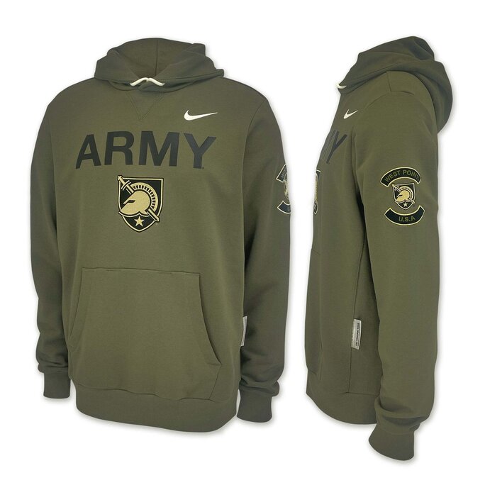 army green hoodie nike
