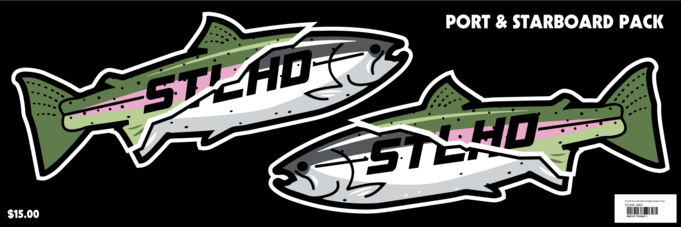 STLHD GEAR - STLHD Port/Starboard Split Sticker Pack - Military & First ...