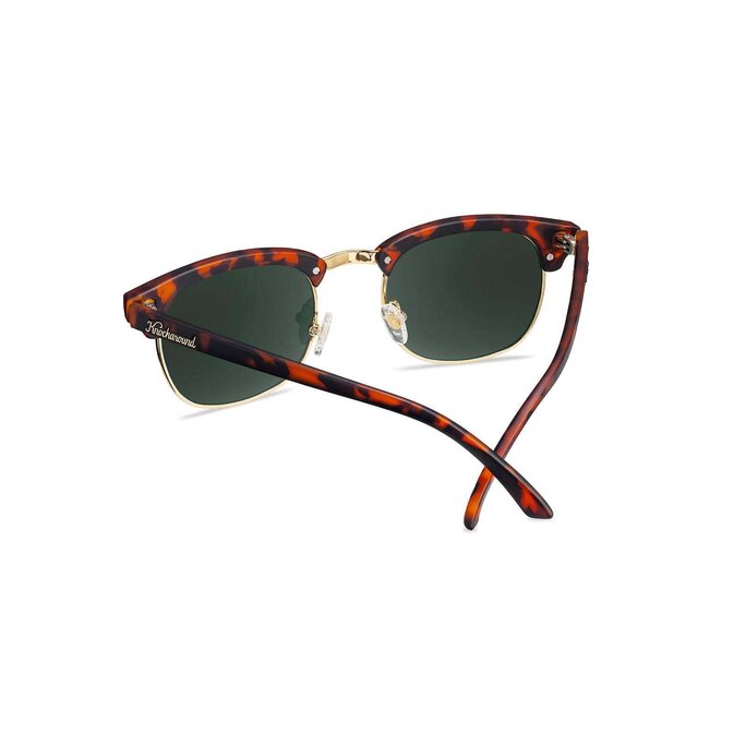 Knockaround - Matte Tortoise Shell & Gold Brooklines - Military