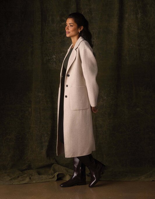 The Normal Brand - Duster Coat in Oat - Military & First Responder