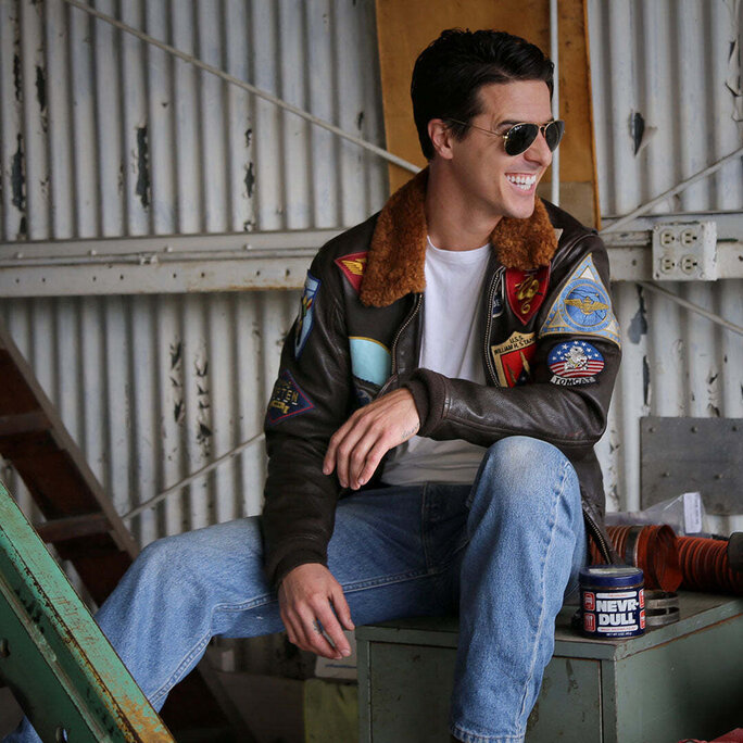 Cockpit USA - Movie Hero® Top Gun Navy G-1 Jacket Z201036T