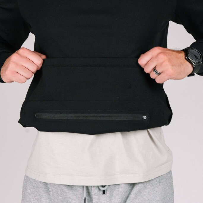 Felpa Con Cappuccio Arrowhead Standoff Concealment Mk.II – Grigio Canna Di Fucile, Taglia L