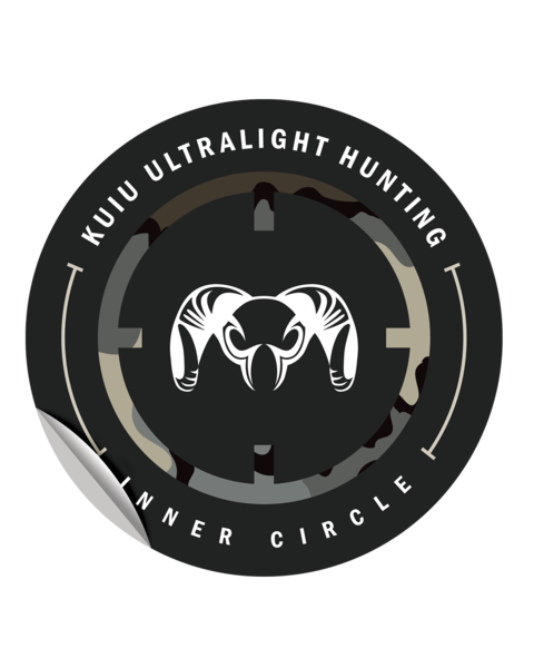 KUIU - Inner Circle Sticker | Black - Military & First Responder ...