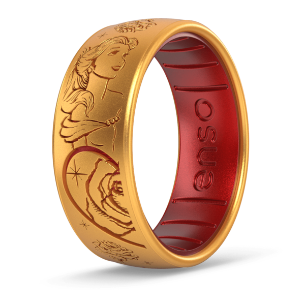 Enso Rings Gold Enso Rings - Belle Inseparable Disney Ring - Gold - Military & First ...