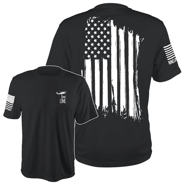 Nine Line Apparel - Men's America Moisture Wicking T-Shirt - Discounts ...