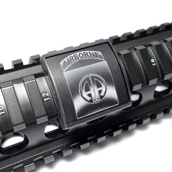 Custom Gun Rails 82nd Airborne Patch Rail Gov't & Military Discounts