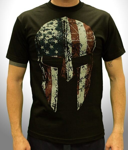 American Spartan - American Spartan T-Shirt Gov't & Military Discount ...