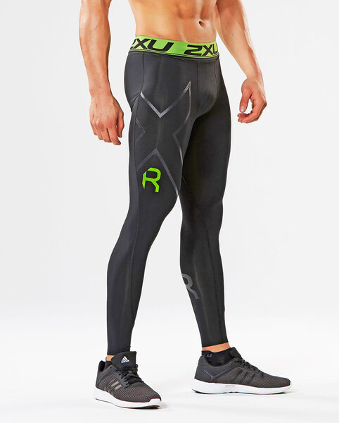 2XU - Men's Refresh Recovery Compression Tights Military Discount | GovX