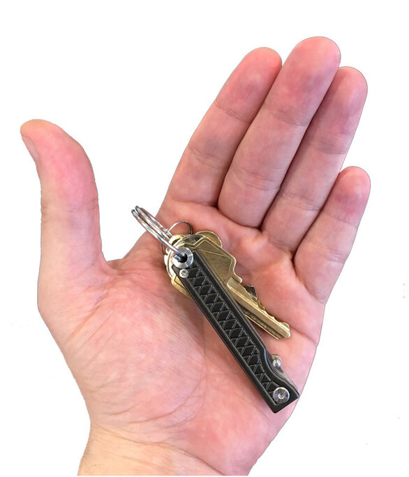 StatGear - Pocket Samurai Keychain Knife - Aluminum Edition
