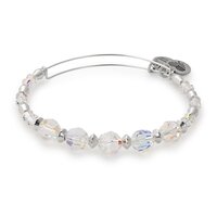 Alex And Ani S For Military Gov T Govx Alex And Ani Women S Frost Bangle Bracelet With Swarovski Crystals