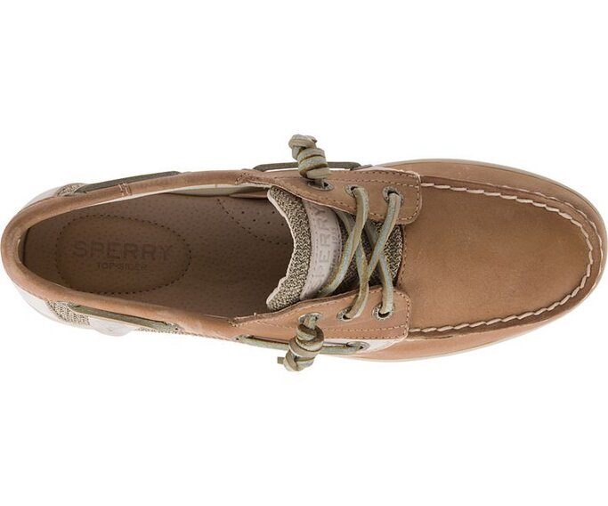 Sperry songfish hot sale linen oat