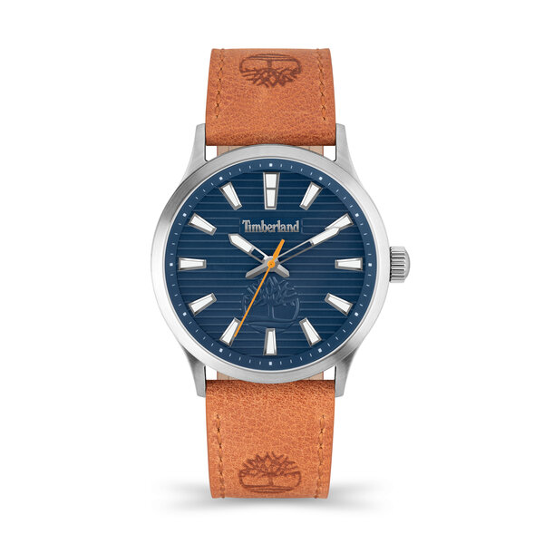 Timberland - GOVX - Leather & Discounts Military Strap Trumbull Watch | Men\'s Gov\'t 45mm