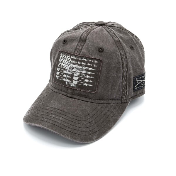 Grunt Style Blue Line Flag Hat Grunt Style, Old Glory Patch
