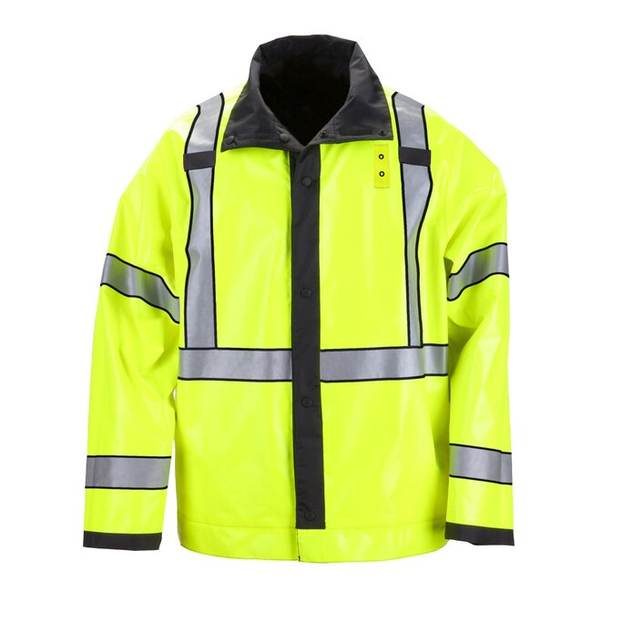5.11 Tactical - Reversible Hi-Vis Rain Coat - Military & Gov't