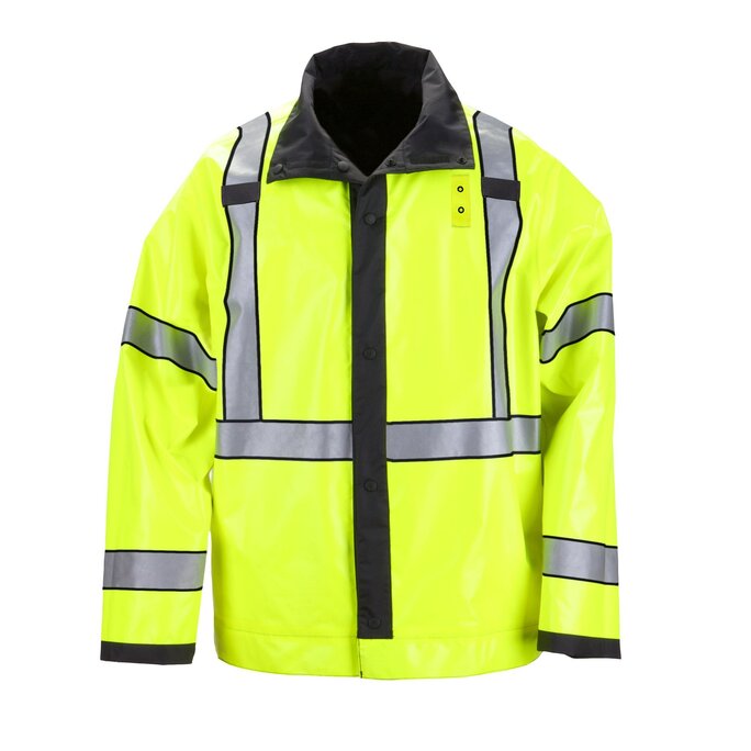 5.11 Tactical - Reversible Hi-Vis Rain Coat - Military & Gov't