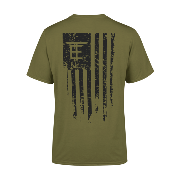 TOROE Performance Eyewear TE Flag Tee Army Green Military & First
