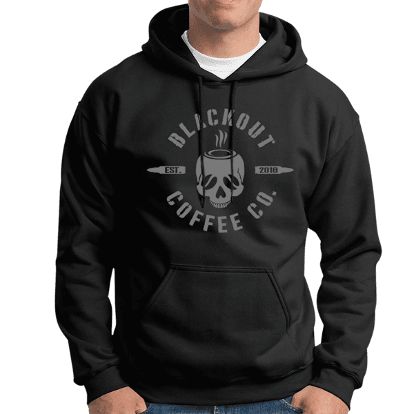 Blackout Coffee Co - Hoodie Blackout Coffee Logo & DTOM - Military ...