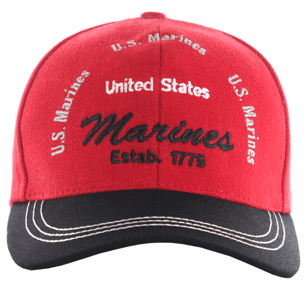 JWM Wholesale - US Marines Circle Design Cap - Discounts for Veterans ...