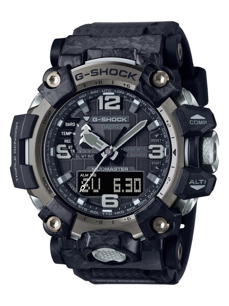 Casio - Men's G-Shock Mudmaster Carbon Resin Strap Watch - GWG2000 ...