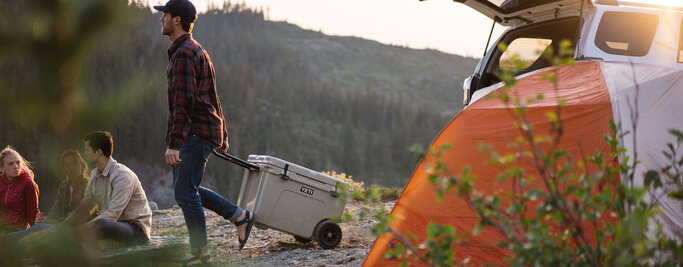 Yeti ~ Hard Coolers ~ Yeti Tundra Haul Rescue Red - Last one, Price $450.00  in Pittsburgh, PA from Contemporary Concepts