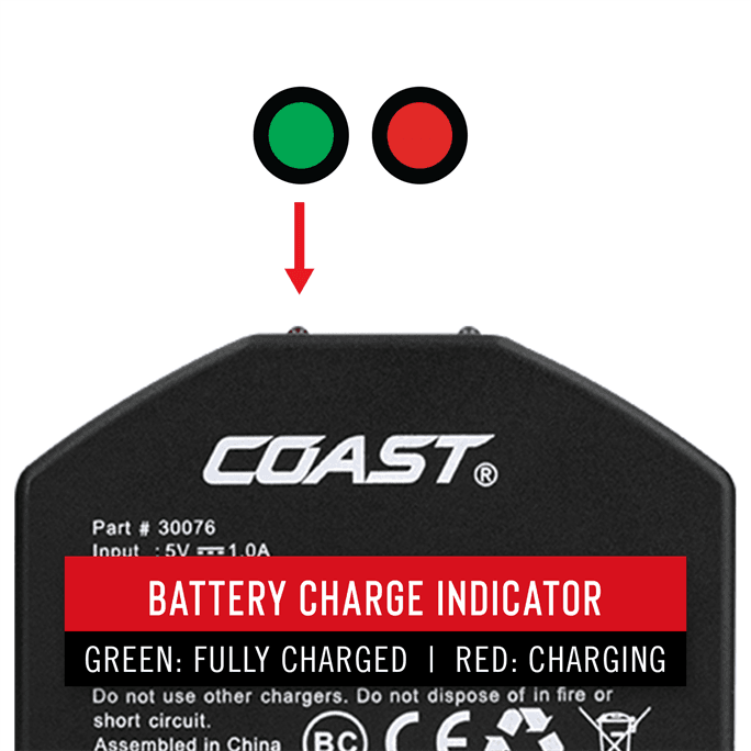 green　50ml × 10 COAST Products - ZX1010 Rechargeable Battery - Military