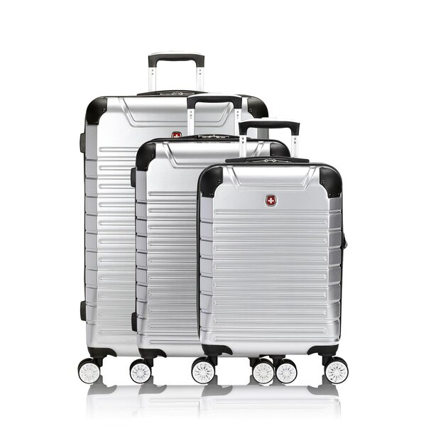 SwissGear 7782 Expandable 3pc Hardside Luggage Set Discounts for Veterans, VA employees and