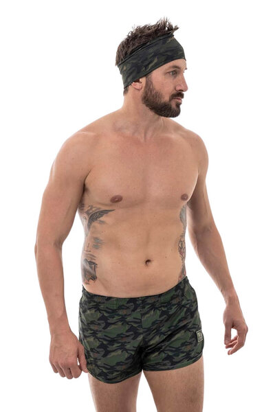 Sunga Life - Jungle Naked Warrior Camo Ranger Panties Silkies Shorts | Sunga Life - Military First Responder | GovX