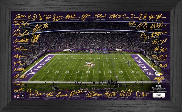 Minnesota Vikings 2022 Signature Gridiron Collection