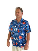 Eagle Resort US Coast Guard Hawaiian Shirt For Men Veteran - Freedomdesign