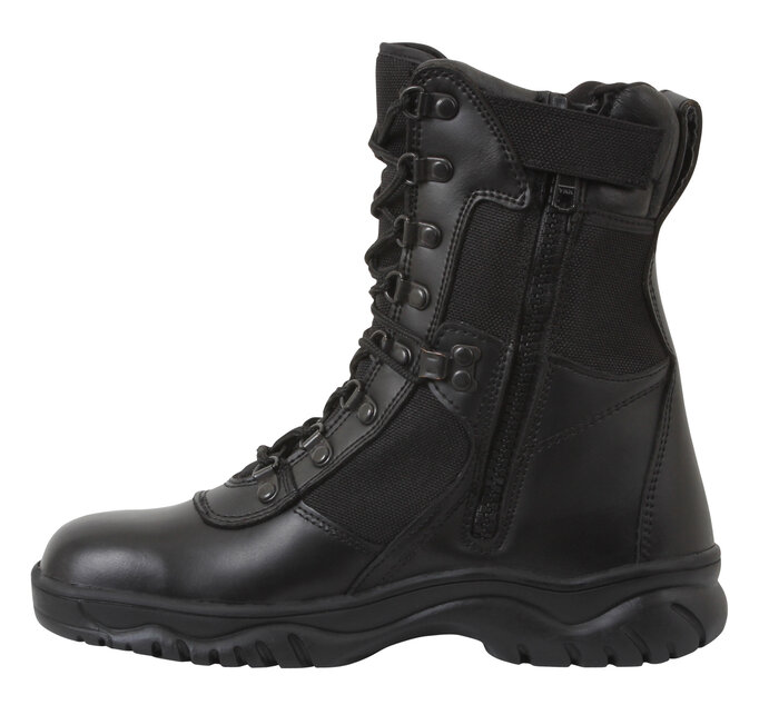 個人装備 ROTHCO US Military Boots with Zipper W8 572048_mens-forced-entry-8-