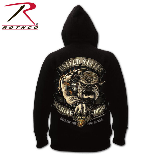 usmc embroidered sweatshirt