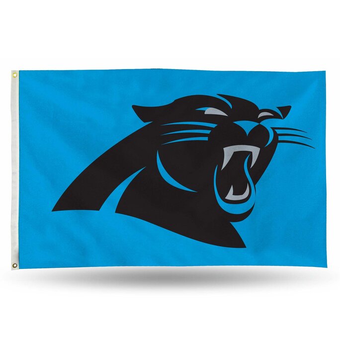 Old Glory Shop - 3'x5' Carolina Panthers Flag - Military & First