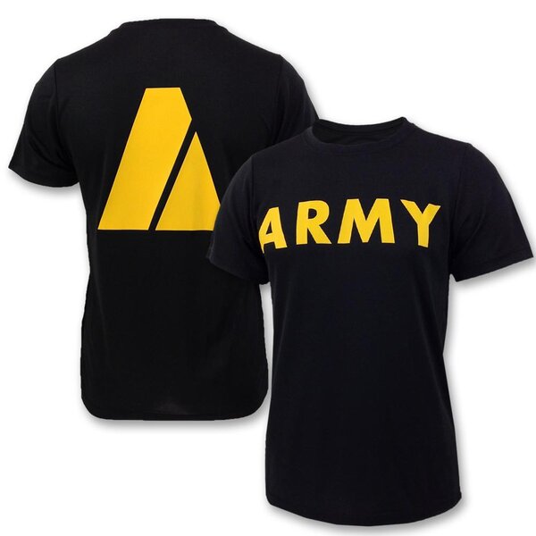 Army Gear Army PT TShirt (Black) Military & First Responder Discounts GOVX