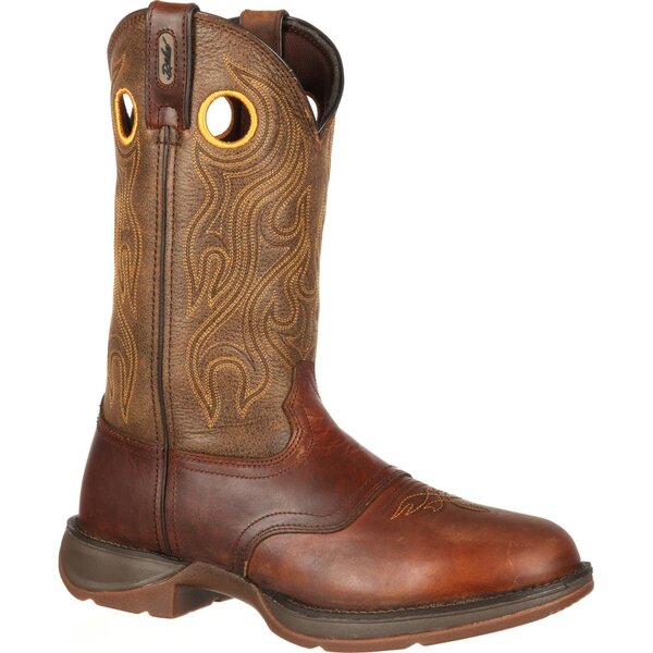 Durango Men's Rebel Saddle Western Boots Discounts for Veterans, VA