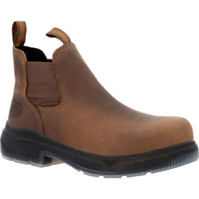 Steel cheap point boots