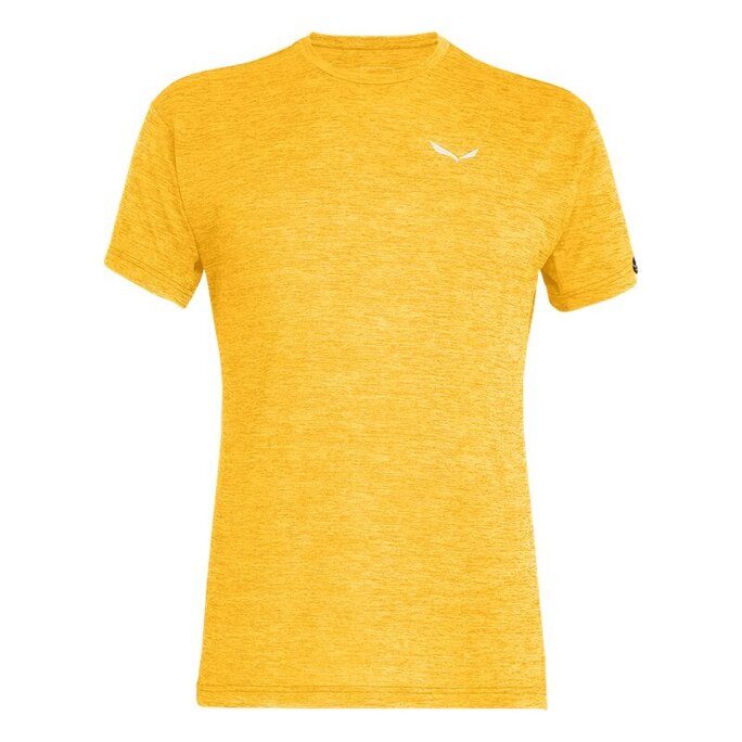 SALEWA - Men's Puez Melange Dry Short Sleeve Tee - Military