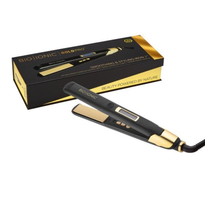 Bio Ionic GoldPro Flat Iron Size 1