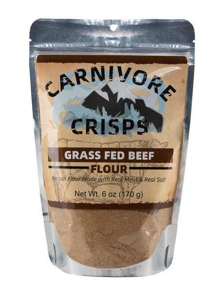 Carnivore Crisps - Carnivore Crisps Grass fed Beef FLOUR - Military ...