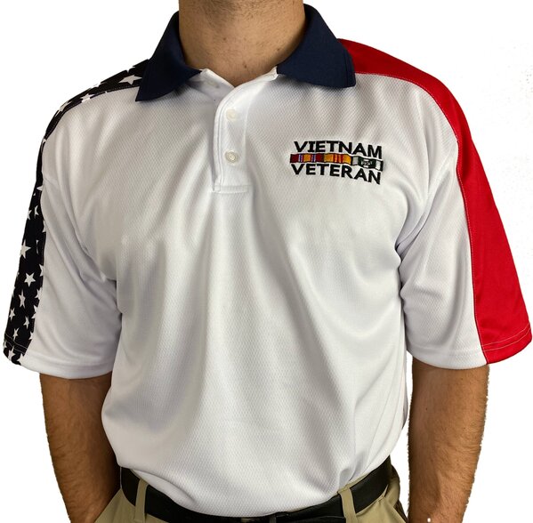 armed forces veterans polo shirt