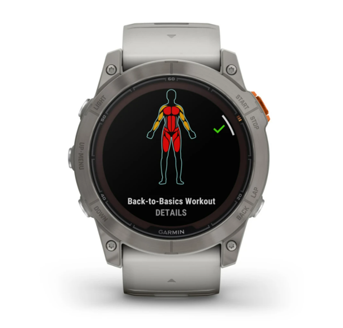 Garmin - Fenix 7X Pro Sapphire Solar Watch - Military & Gov't