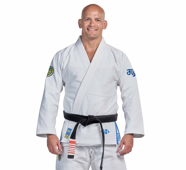 FUJI Sports FlowTech BJJ Gi White Military & First Responder