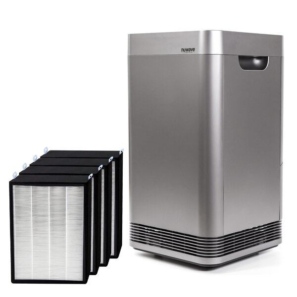 NuWave OxyPure Smart Air Purifier w/ 4 Extra HEPA Filters Discounts