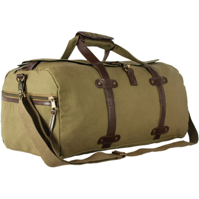 THE MAVERICK Leather Weekender Duffle Bag