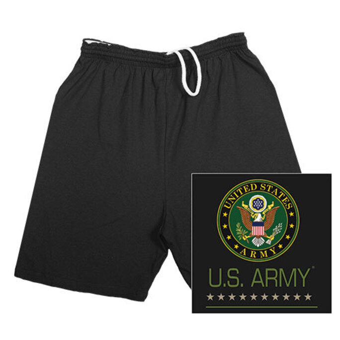 Army running hot sale shorts