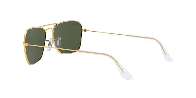 Ray Ban RB3136 Caravan 181 58M Gold/Dark Green Sunglasses for Men for Women  : Amazon.in: Clothing & Accessories