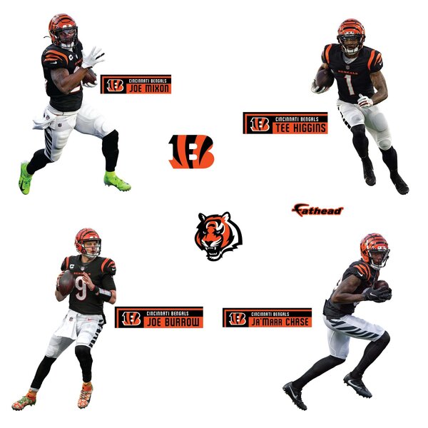 Cincinnati Bengals: Ja'Marr Chase 2022 - Officially Licensed NFL