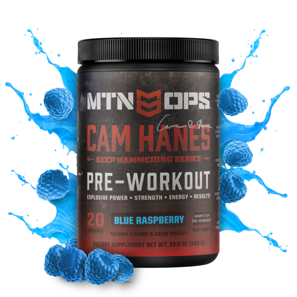 MTN OPS KEEP HAMMERING PREWORKOUT Military & First Responder