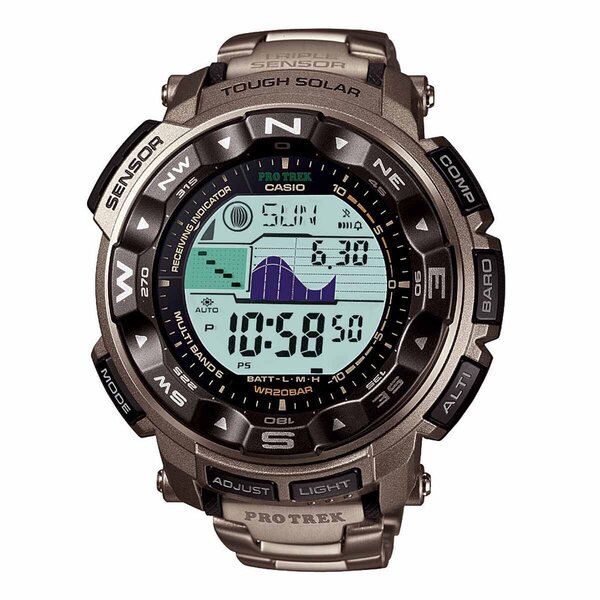casio men's pro trek prw2500r tough solar digital watch
